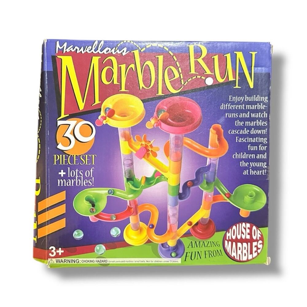 House of Marbles Colorful Marble Run Set